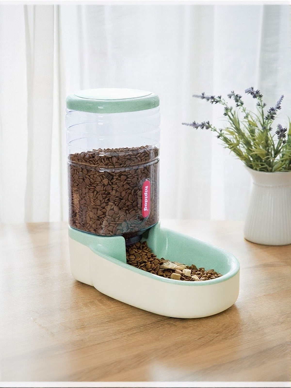 Automatic Pet Food and Water Dispenser Set by Trendsi