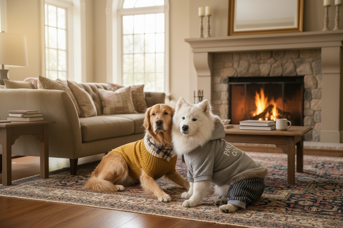 Dog Clothing -----Style, Comfort & Protection.