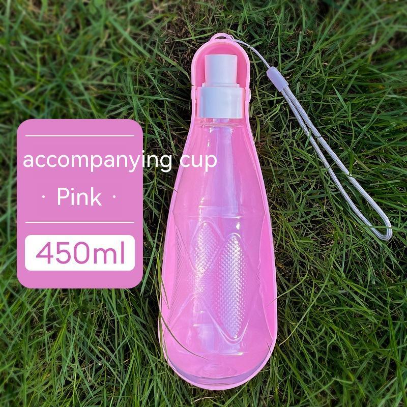 Pet Water Cup Outdoor Portable Folding Dog Water Bottle 550ml Large Capacity Medium To Large Dog Drinking Bottle by DC-THE CEO