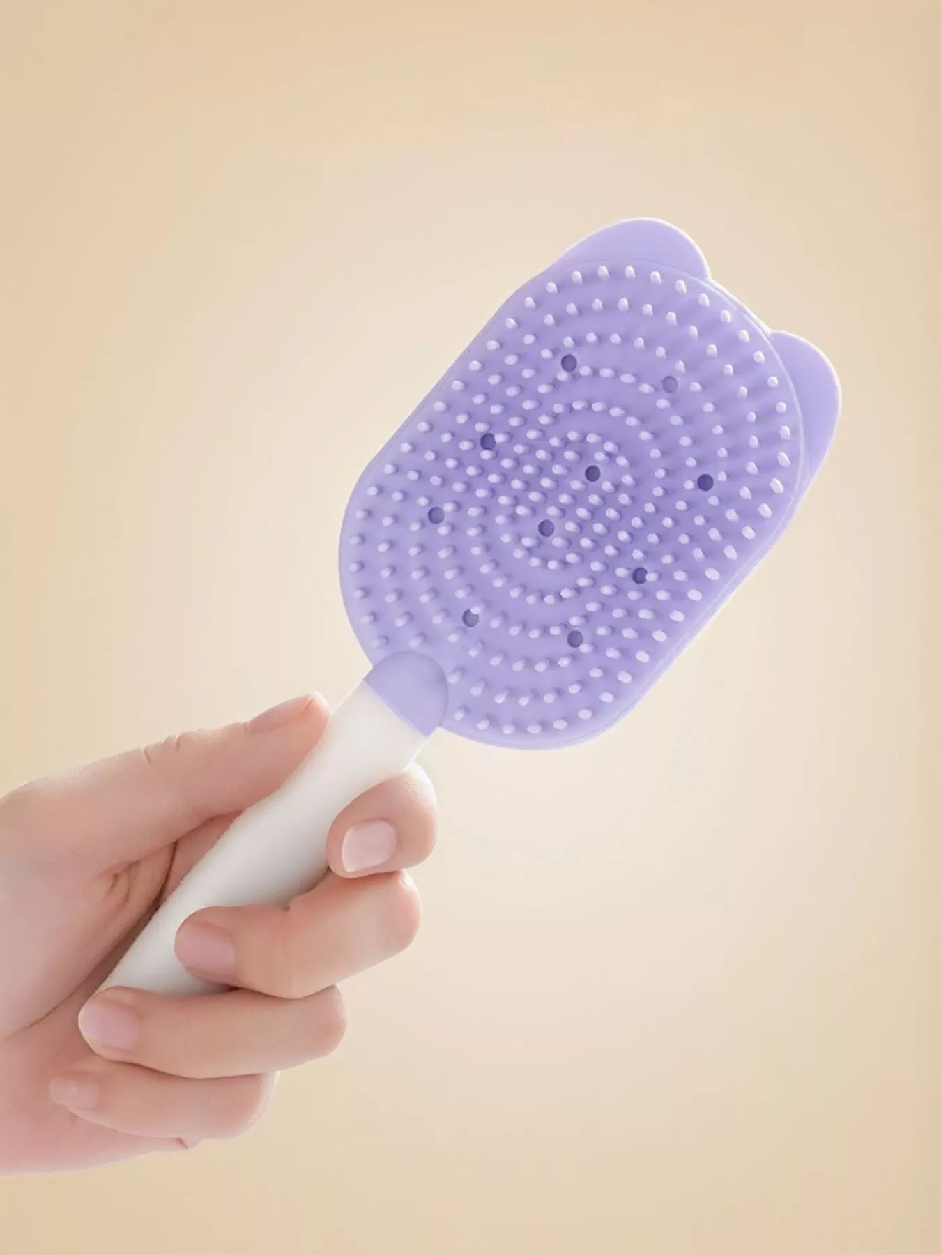 Gentle Silicone Pet Hair Remover Brush by Trendsi