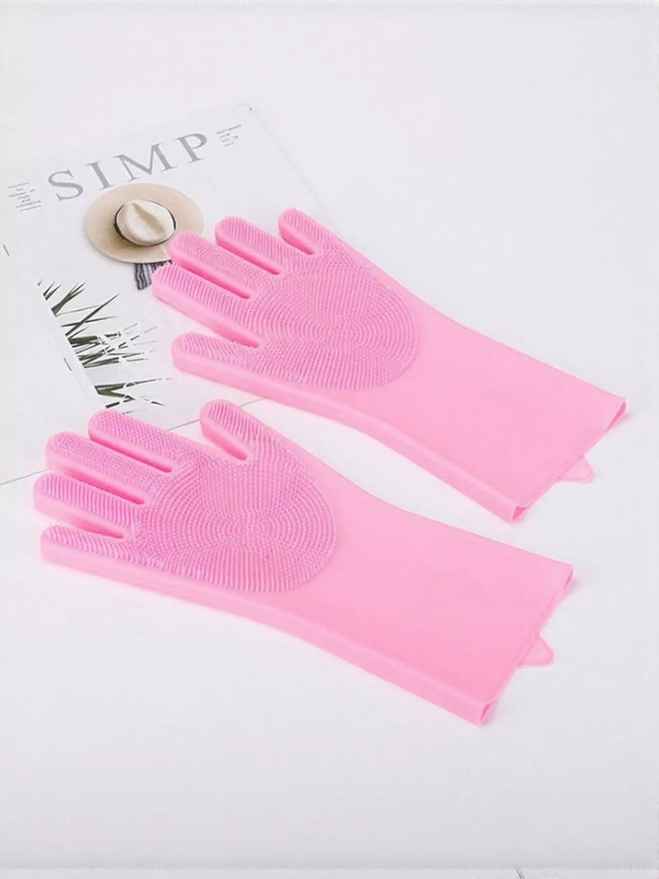 Touch Pet Shower & Grooming Gloves by Trendsi