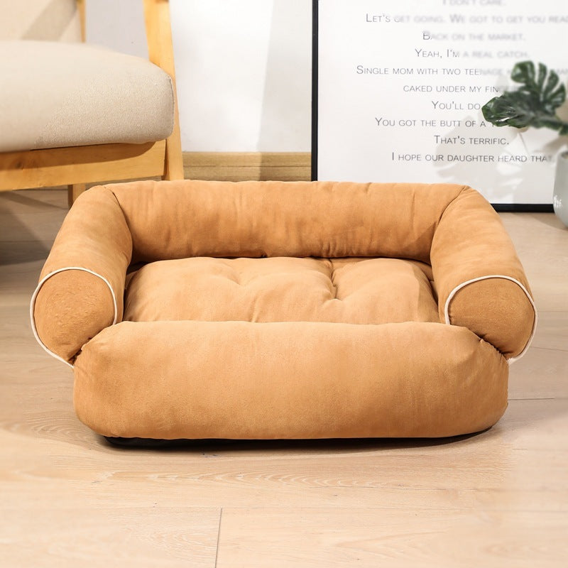 Dog Sofa Bed Sleeping Bag Kennel Cat Puppy Sofa Bed Pet House Winter Warm Beds Cushion by DC-THE CEO