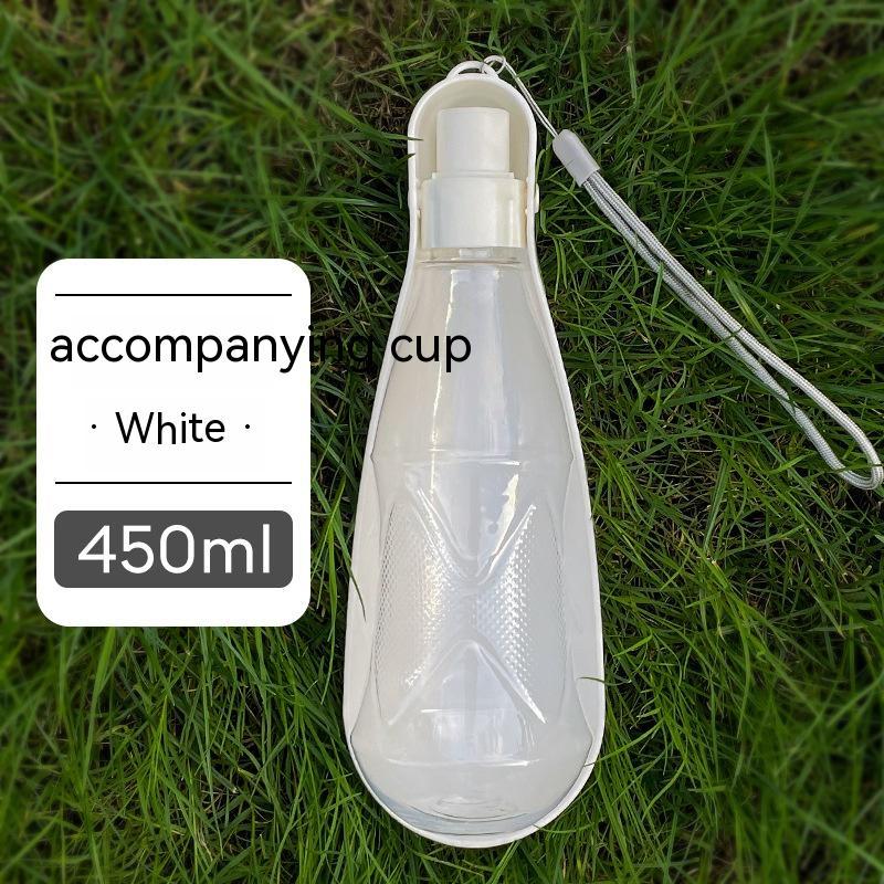 Pet Water Cup Outdoor Portable Folding Dog Water Bottle 550ml Large Capacity Medium To Large Dog Drinking Bottle by DC-THE CEO