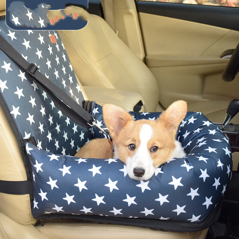 Car Kennel Pet Travel Car Seat Small And Medium-sized Dog Kennel Cushion Pets Supplies by DC-THE CEO