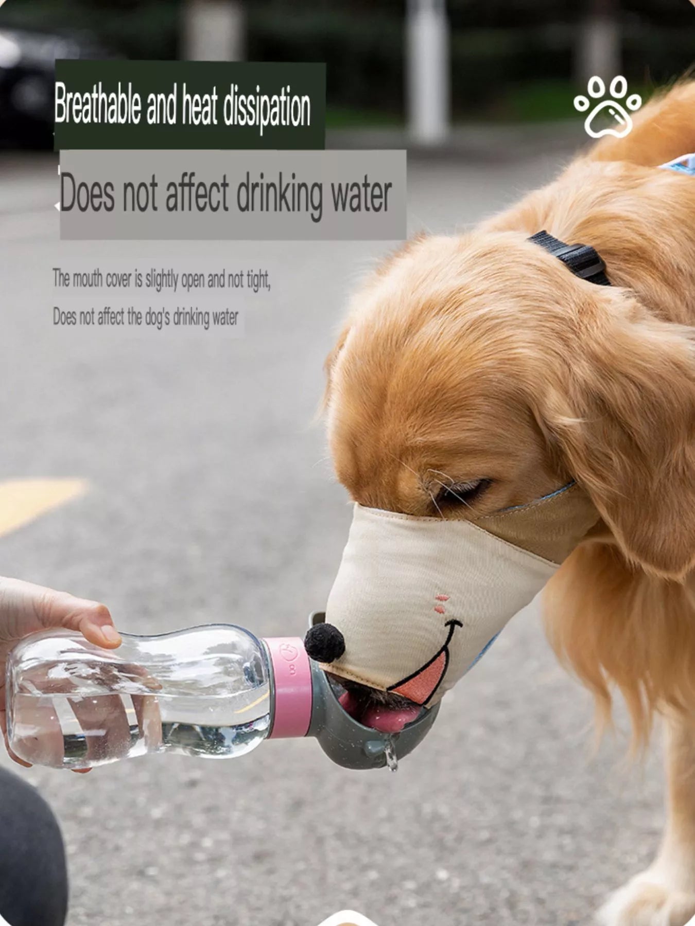 Anti-Bite Dog Muzzle by Trendsi