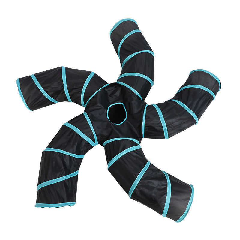 Tree Pattern Tunnel Pet Zhiyi Cat Toy Pets Supplies Dog Toys by DC-THE CEO